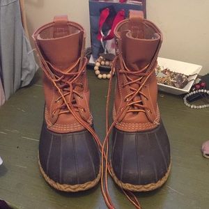 LL Bean boots- Women’s wide size 9 (rarely worn)
